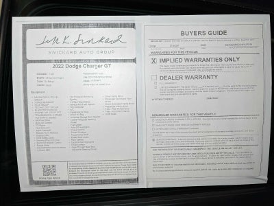 2022 Dodge Charger GT