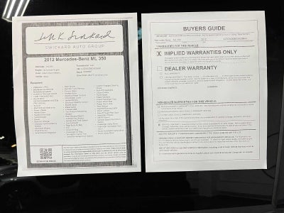 2012 Mercedes-Benz M-Class ML 350 BlueTEC