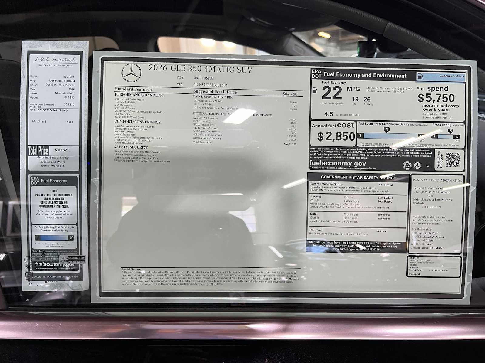 2026 Mercedes-Benz GLE 350 4MATIC® SUV