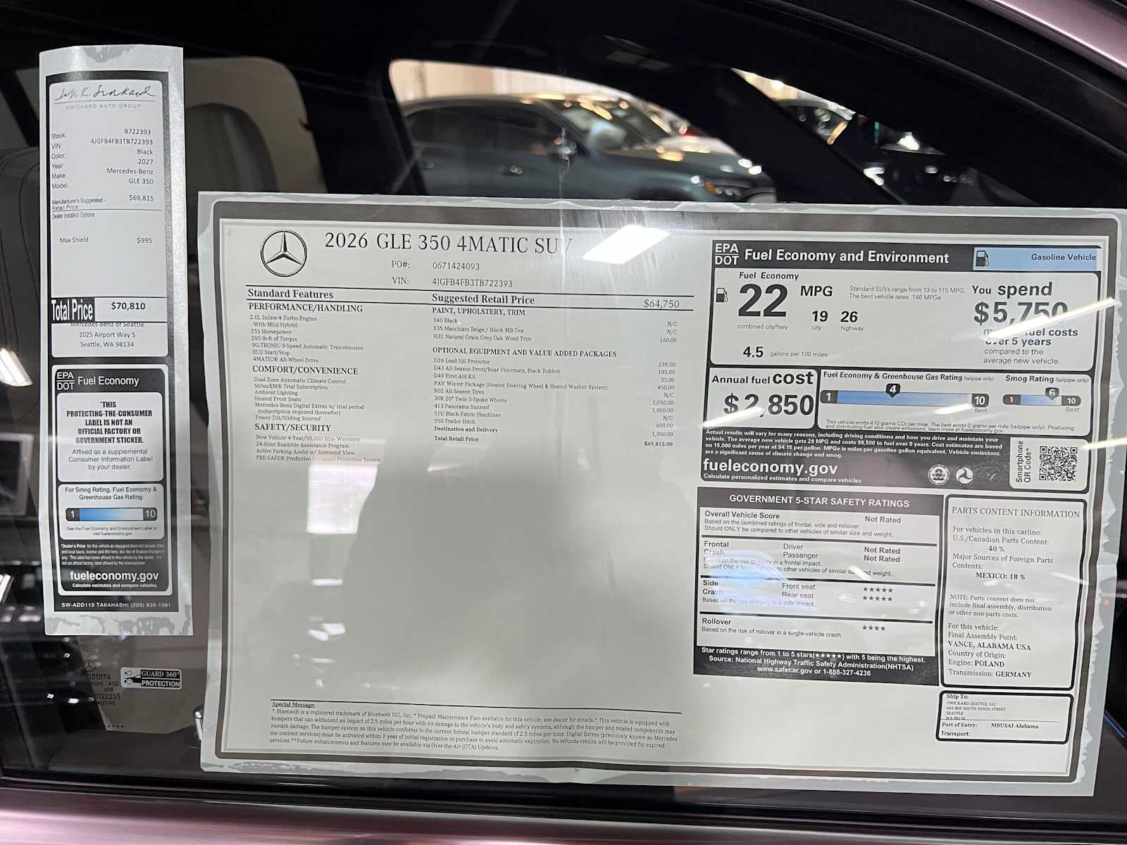 2026 Mercedes-Benz GLE 350 4MATIC® SUV