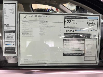 2026 Mercedes-Benz GLE 350 4MATIC® SUV