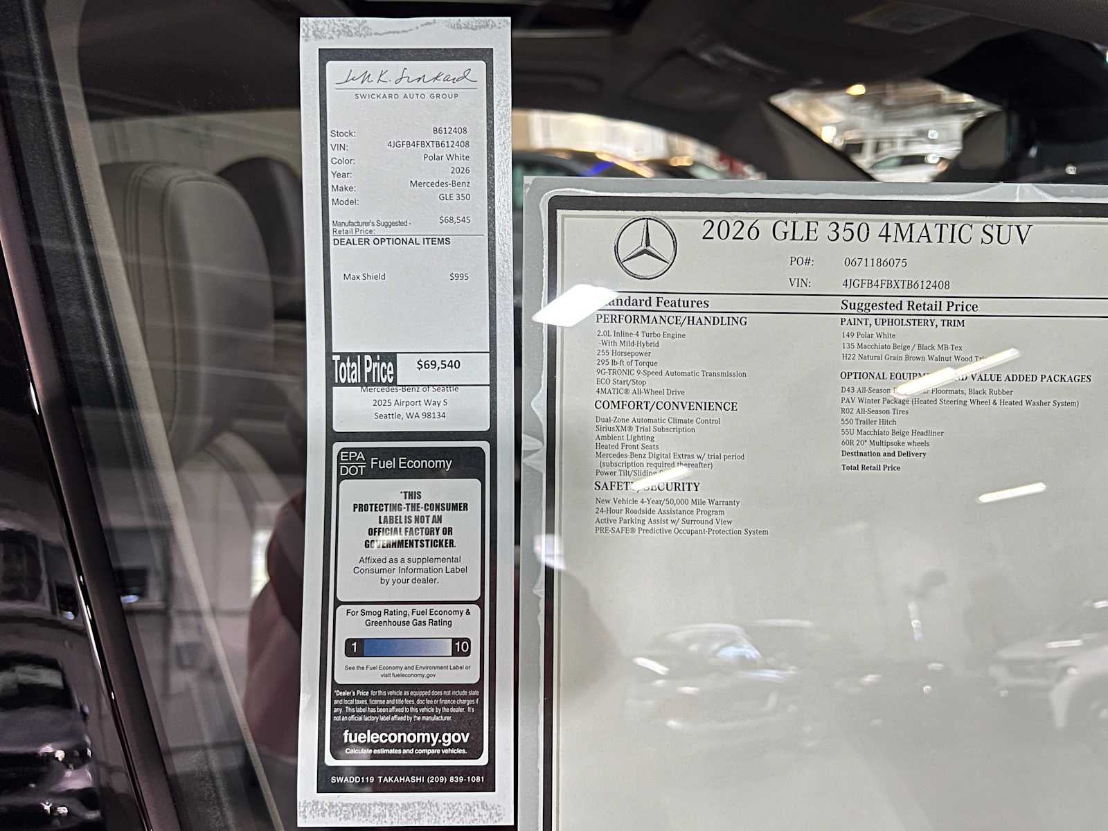 2026 Mercedes-Benz GLE 350 4MATIC® SUV