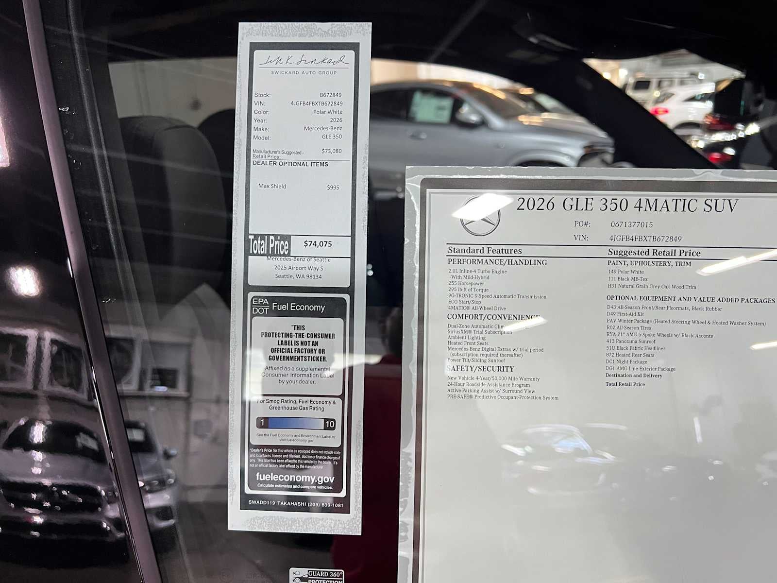 2026 Mercedes-Benz GLE 350 4MATIC® SUV