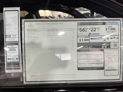 2026 Mercedes-Benz GLE 450e 4MATIC® SUV