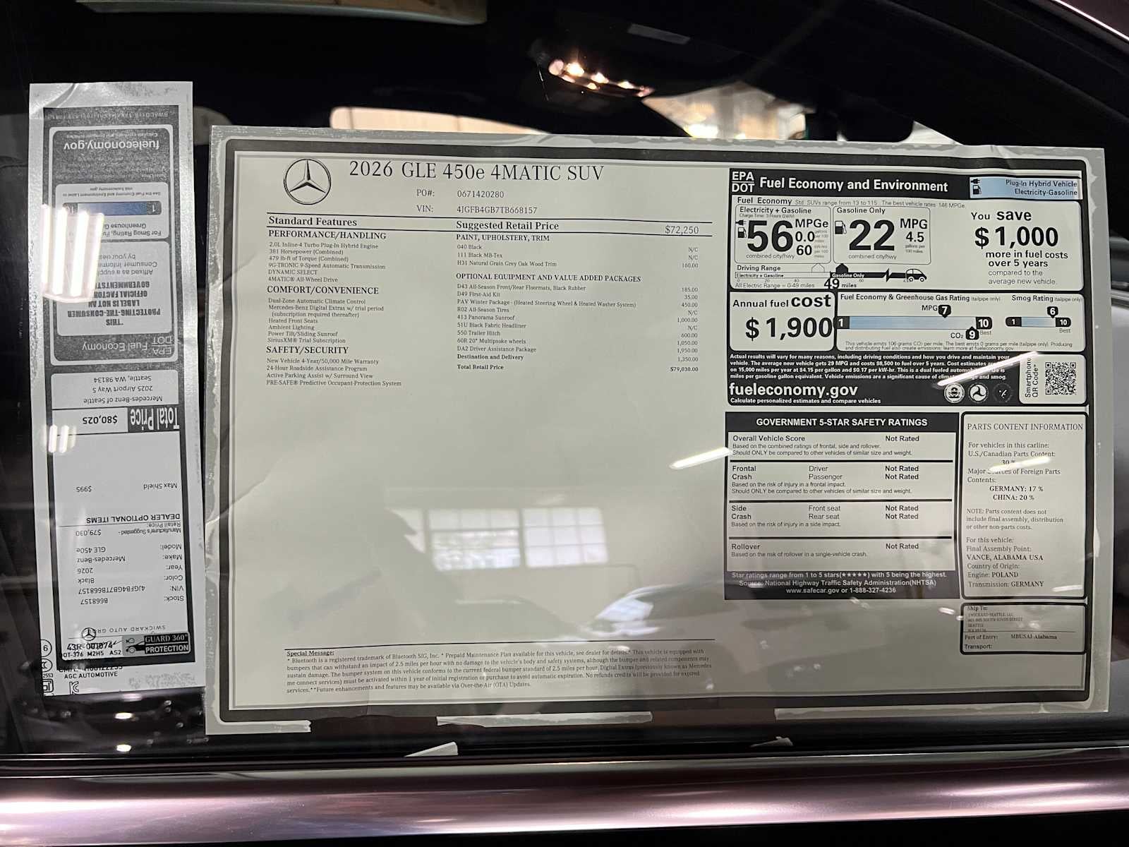 2026 Mercedes-Benz GLE 450e 4MATIC® SUV