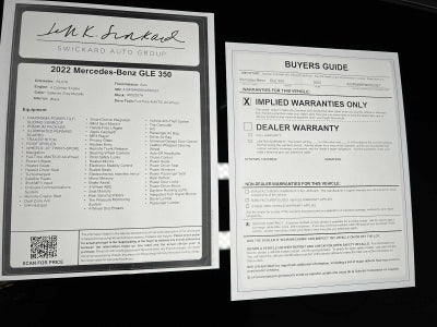 2022 Mercedes-Benz GLE 350 4MATIC® SUV