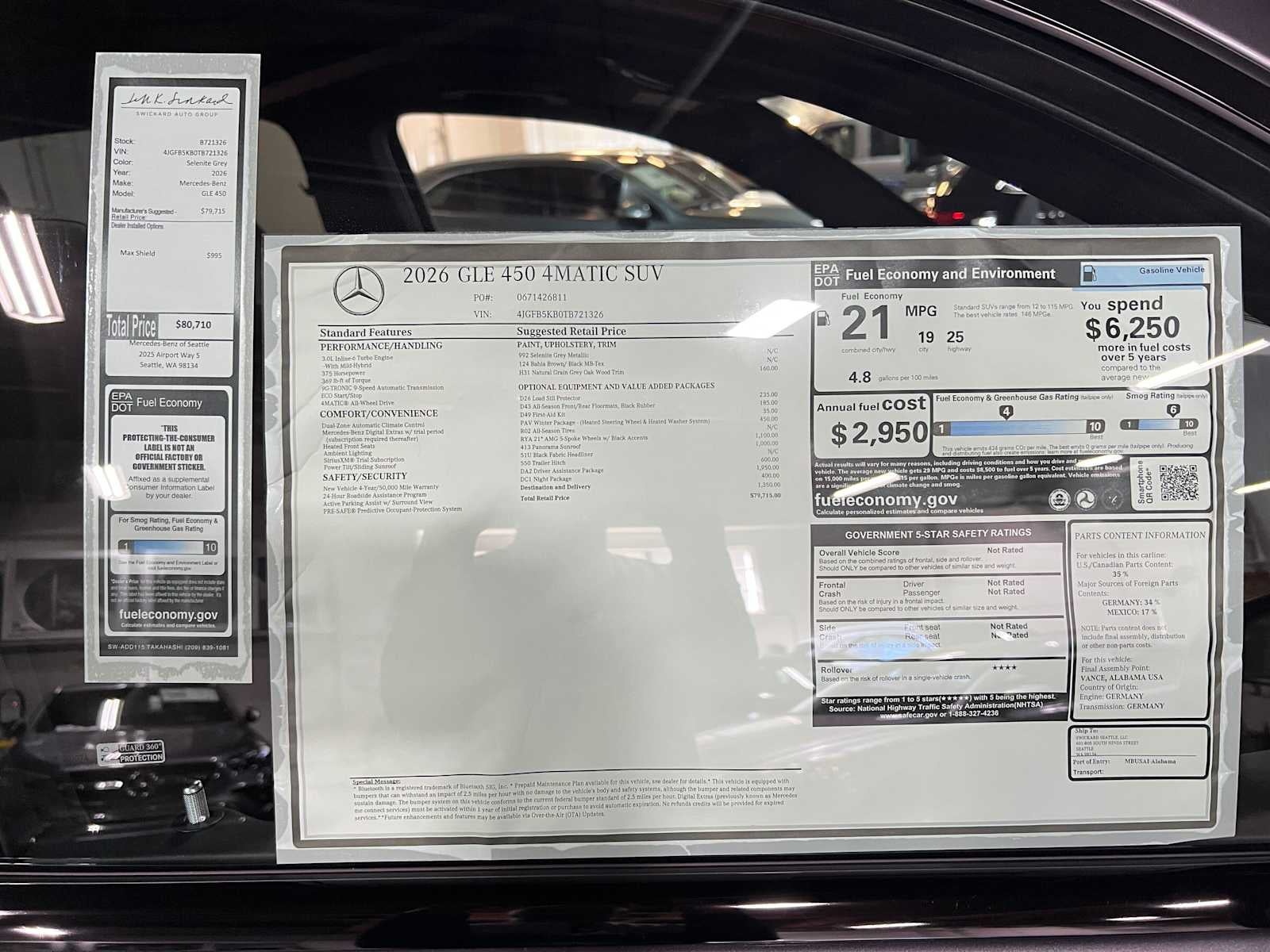 2026 Mercedes-Benz GLE 450 4MATIC® SUV