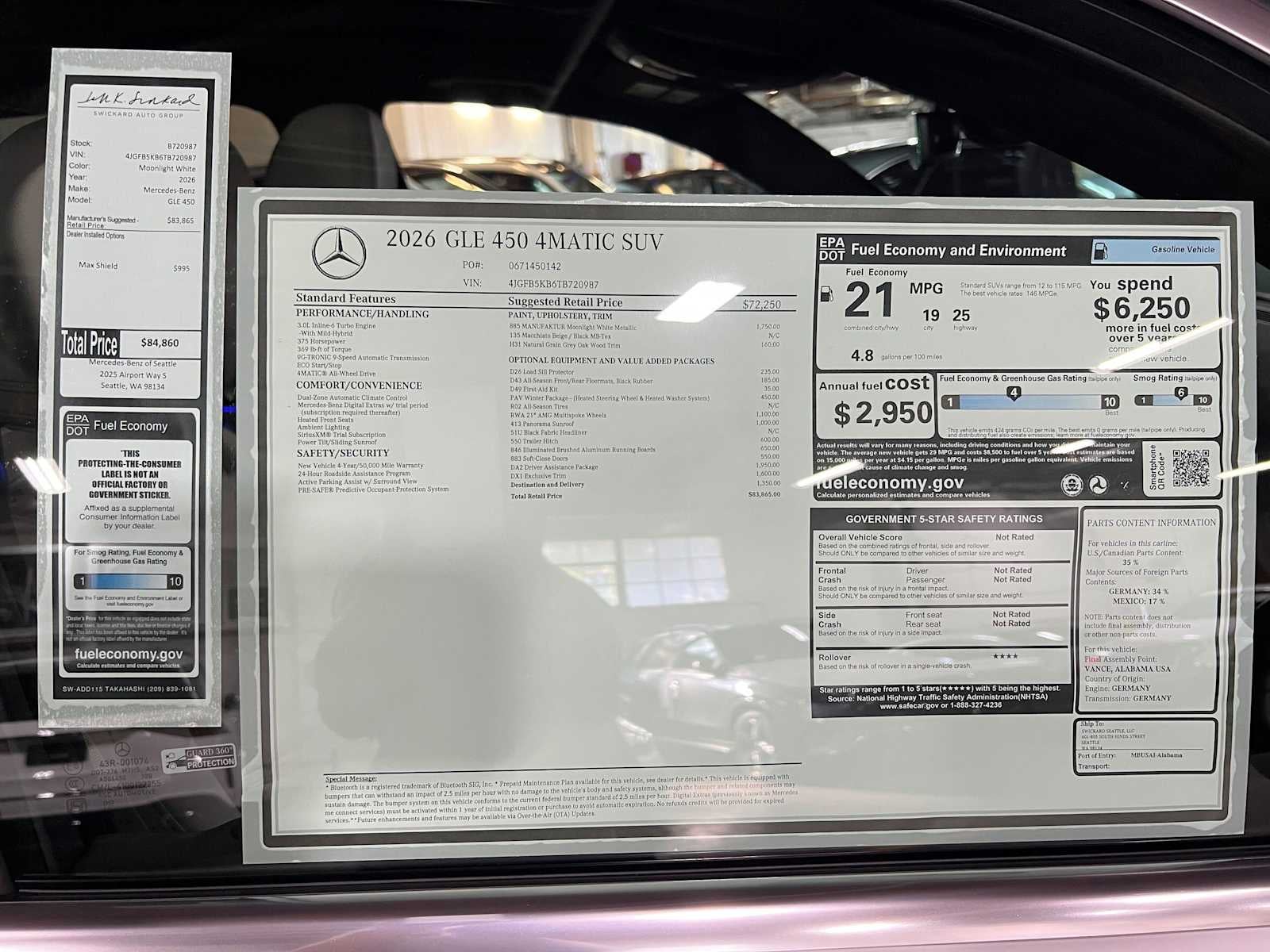 2026 Mercedes-Benz GLE 450 4MATIC® SUV