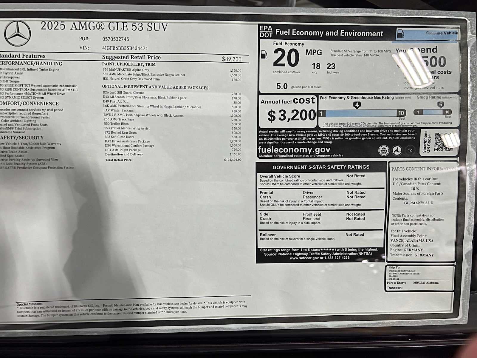 2025 Mercedes-Benz GLE AMG® GLE 53