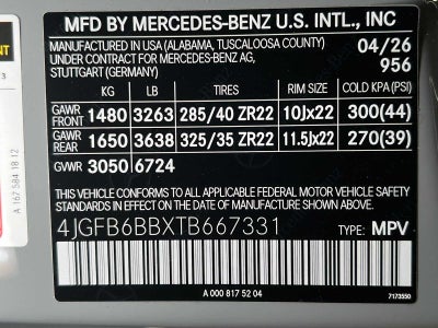 2026 Mercedes-Benz AMG® GLE 53 4MATIC®+ SUV