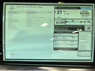 2026 Mercedes-Benz GLE GLE 450