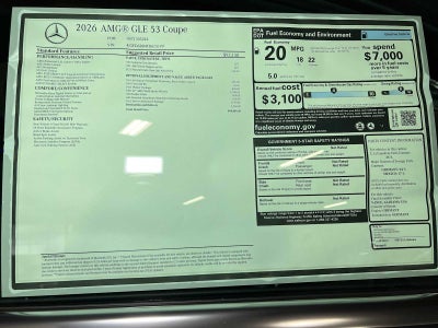 2026 Mercedes-Benz GLE AMG® GLE 53