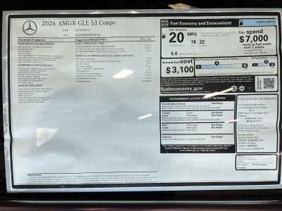 2026 Mercedes-Benz GLE AMG® GLE 53