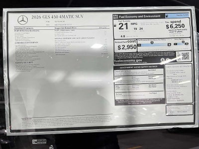 2026 Mercedes-Benz GLS 450 4MATIC® SUV