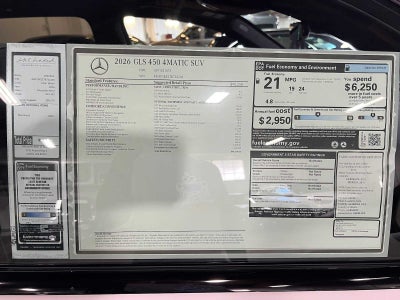 2026 Mercedes-Benz GLS 450 4MATIC® SUV