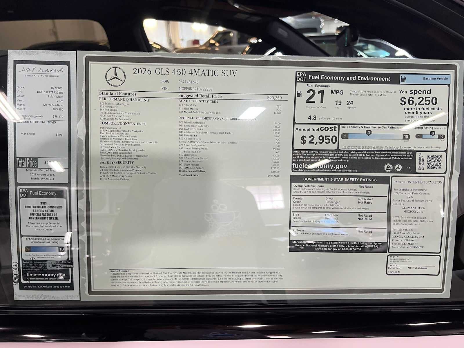 2026 Mercedes-Benz GLS 450 4MATIC® SUV