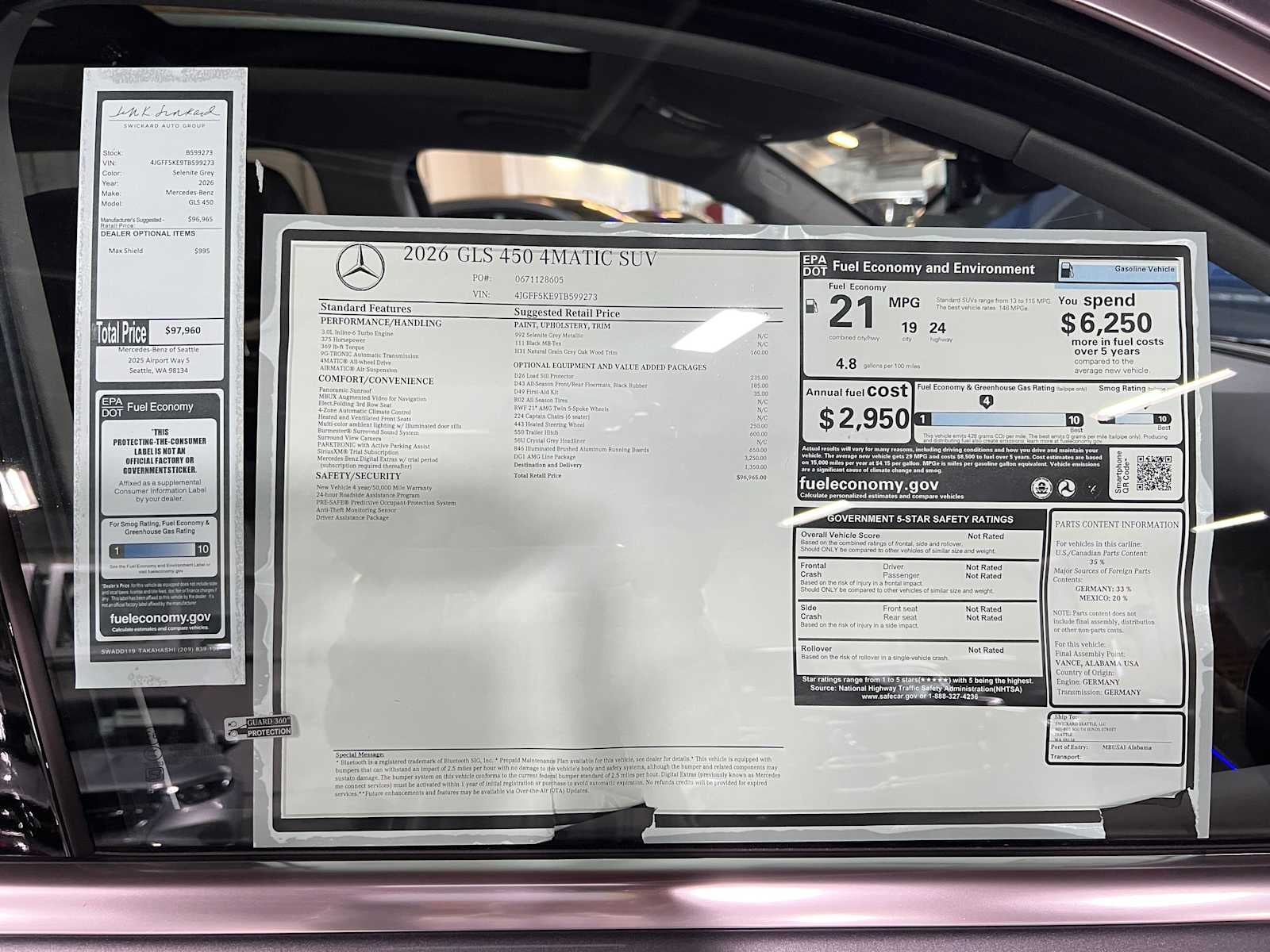 2026 Mercedes-Benz GLS 450 4MATIC® SUV