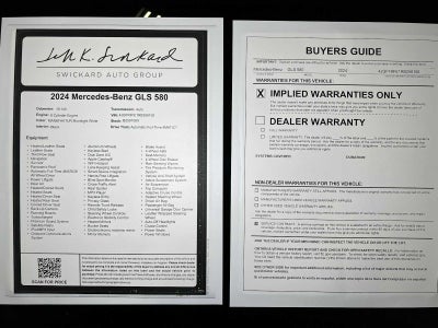 2024 Mercedes-Benz GLS 580 4MATIC® SUV