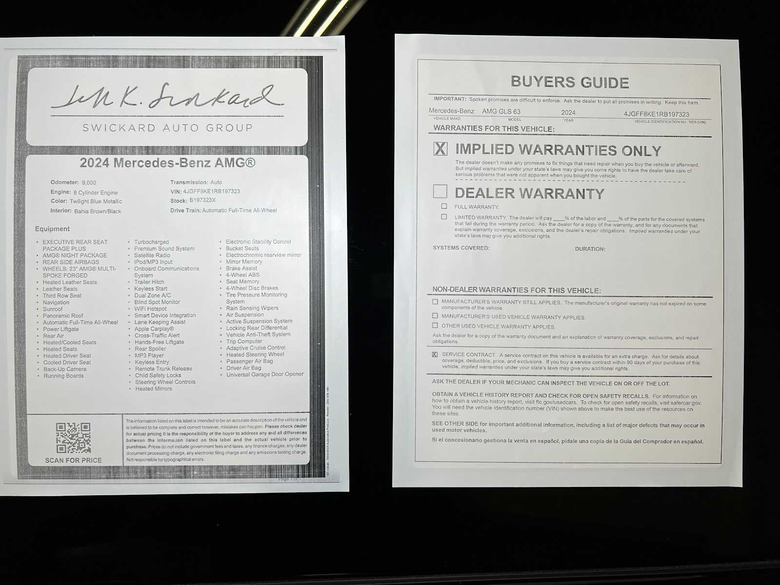 2024 Mercedes-Benz GLS AMG® GLS 63