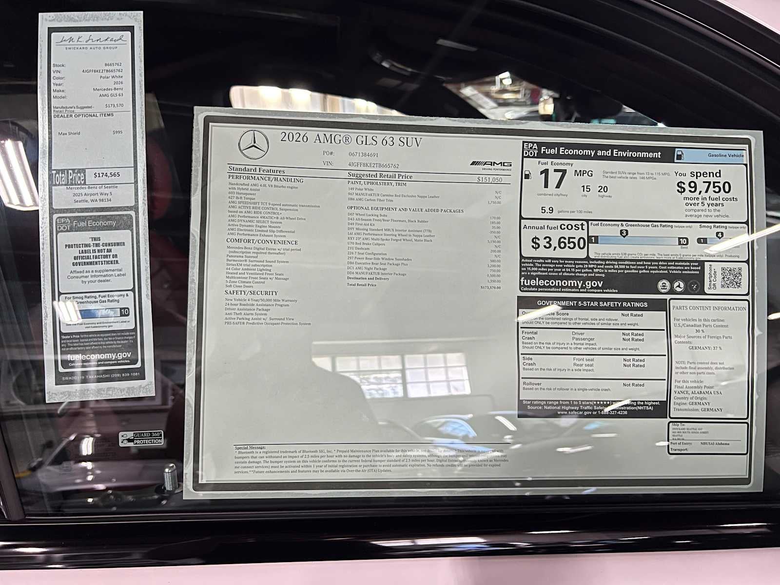2026 Mercedes-Benz AMG® GLS 63 4MATIC®+ SUV