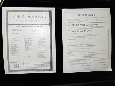 2022 Hyundai Tucson Hybrid Limited