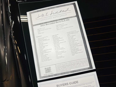 2022 Mercedes-Benz CLS CLS 450