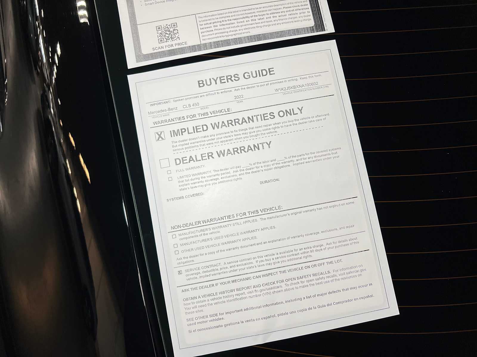 2022 Mercedes-Benz CLS CLS 450