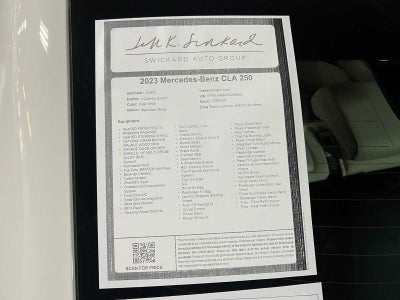 2023 Mercedes-Benz CLA 250 4MATIC® Coupe