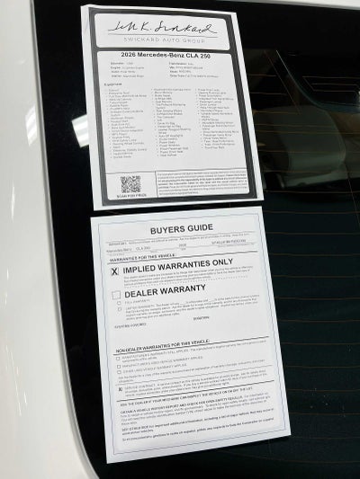 2026 Mercedes-Benz CLA 250 4MATIC® Coupe