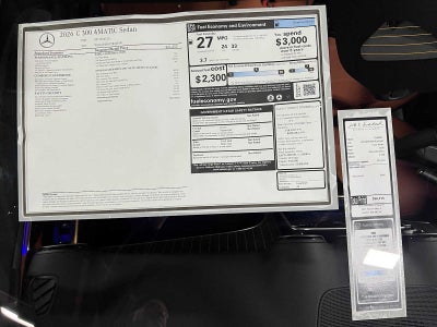 2026 Mercedes-Benz C 300 4MATIC® Sedan