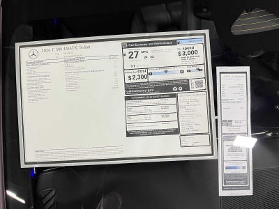 2026 Mercedes-Benz C 300 4MATIC® Sedan