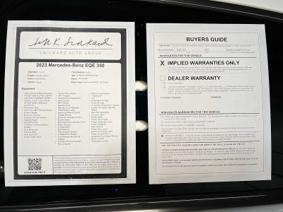 2023 Mercedes-Benz EQE 350 4MATIC®+ Sedan