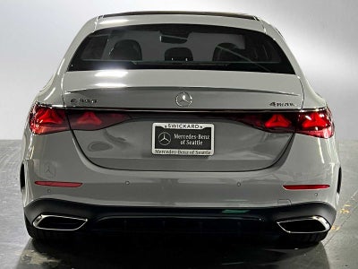 2026 Mercedes-Benz E 350 4MATIC® Sedan
