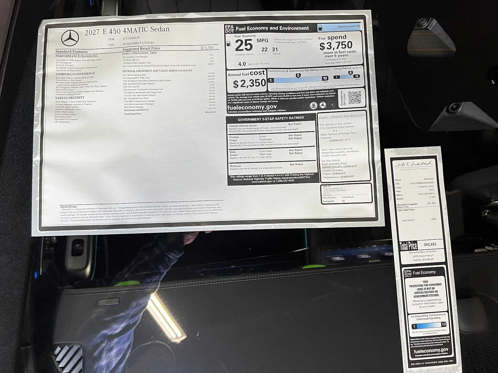 2027 Mercedes-Benz E 450 4MATIC® Sedan
