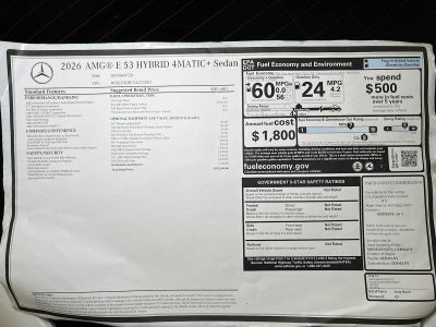 2026 Mercedes-Benz AMG® E 53 E AMG® E 53 E