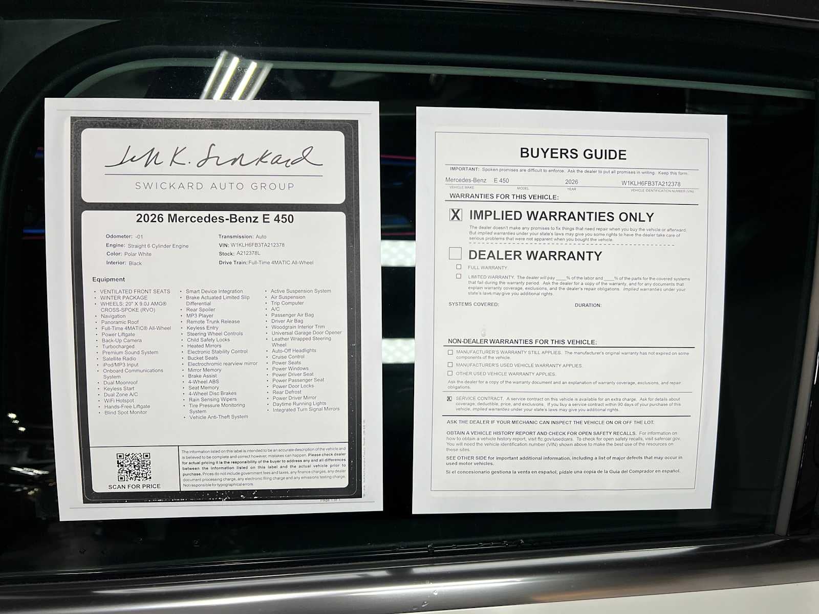 2026 Mercedes-Benz E 450 4MATIC® All-Terrain Wagon