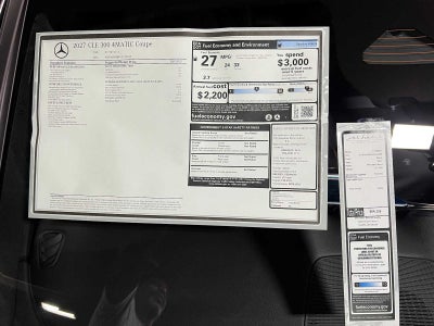 2027 Mercedes-Benz CLE 300 4MATIC® Coupe