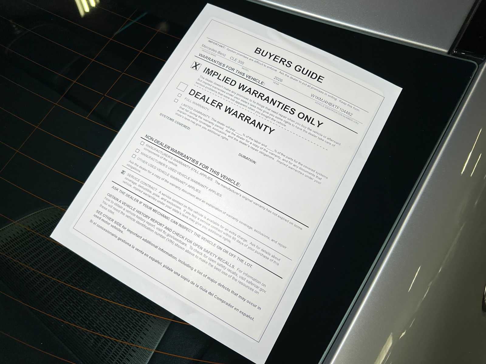 2026 Mercedes-Benz CLE 300 4MATIC® Coupe