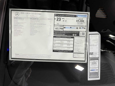 2026 Mercedes-Benz AMG® CLE 53 4MATIC®+ Coupe