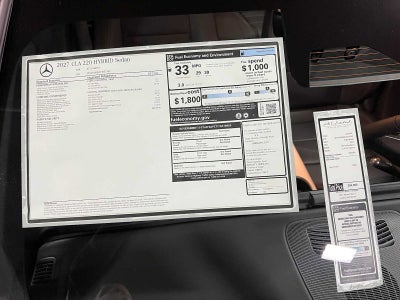 2027 Mercedes-Benz CLA 220 Hybrid FWD