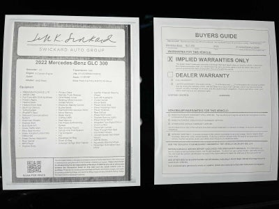 2022 Mercedes-Benz GLC GLC 300