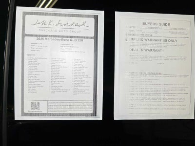 2025 Mercedes-Benz GLB 250 4MATIC® SUV