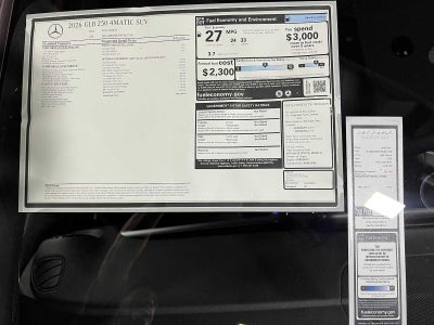 2026 Mercedes-Benz GLB 250 4MATIC® SUV