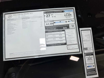 2026 Mercedes-Benz GLB 250 4MATIC® SUV