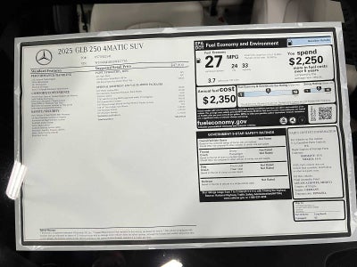 2025 Mercedes-Benz GLB GLB 250