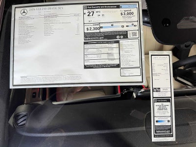 2026 Mercedes-Benz GLB 250 4MATIC® SUV