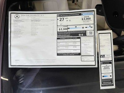 2026 Mercedes-Benz GLB 250 4MATIC® SUV