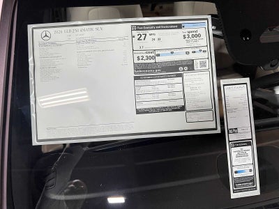 2026 Mercedes-Benz GLB 250 4MATIC® SUV
