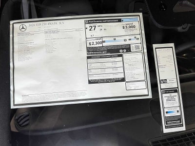 2026 Mercedes-Benz GLB 250 4MATIC® SUV