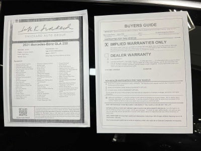 2021 Mercedes-Benz GLA GLA 250